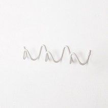 스탠드옷걸이 금속 행거 의류 오리지널 벽 입구 코트 랙 옷방 문짝 홀 디자인 가구, 1.Three Hooks