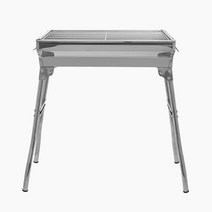 [바보사랑] 캠핑무드 접이식 바비큐 그릴 야외용 숯불그릴