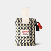 마스마룰즈 Strap pouch _ 빅데이지 Black