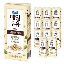 매일두유 99.9% 무설탕 190ml 12개입