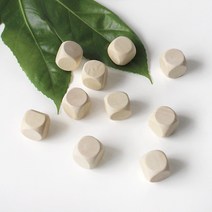 나무 공기알 주사위 만들기 10Pl 전통민속놀이 공깃돌