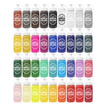 [홈앤스쿨] 종이나라 아크릴 물감 220ml 낱색 금색 은색 대용량, 울트라마린