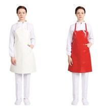 양면 방수 앞치마 식당 공방 주방 앞치마 H형 소, 제이엔에스컴퍼니 실버