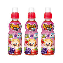 브레드이발소 포도사과 235ml x 12개