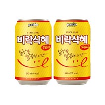 팔도 비락식혜 캔 340ml 12캔, 36개
