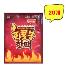 올덴 프리미엄 화롯불 손난로 핫팩 x 20개, 1개