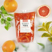 땅과바다 수제 자몽청 슬라이스 1.8kg, 1개입, 1개