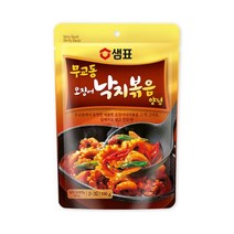 샘표 별미여행 무교동 오징어 낙지볶음 양념, 3개, 130g