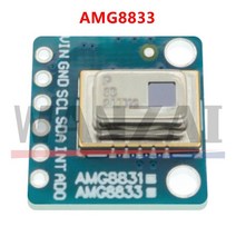 열화상 카메라 스마트폰 열감지카메라 공식 amg8833 ir 88 어레이 온도 센서 모듈 8x8 적외선 센서 gy-amg8833, 없음