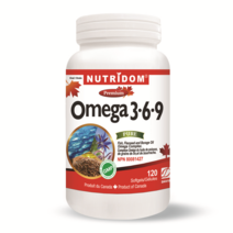 캐나다 뉴트리돔 오메가 3 6 9 1200mg 120정 | 생선유 보라지유 아마씨유 | EPA DHA | 캐나다 영양제 직구 by 카포리아