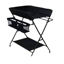 가정용 산후조리 유아 기저귀갈이대 산모 아기 갈이대 산후조리원 원목 휴대용 허리근육보호 기저귀 매트, 그레이