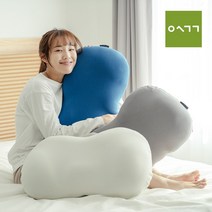 일상곳곳 마이크로볼 꿀잠 베개, 미스티블루