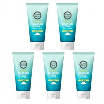 해피바스 씨솔트 딥 클렌징폼 150g X 5개, 단품, 단품, 상세페이지 참조