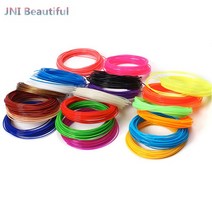 3d프린터 필라멘트 3d 프린터 재료 플라스틱 3D 펜 10 미터 PLA 1.75mm 인쇄 압출기 액세서리 부품 투명 흰색 목재, 03 ABS Black