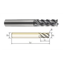 4S MILLS X-SPEED 라핑엔드밀 D4(R0.2)X6X10X50 (SG9E