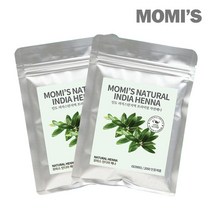 모미스 네츄럴 인디아 헤나 염색제 100g, 네츄럴투명, 케미컬다크브라운