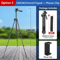 전문가 삼각대 전화 삼각대 스탠드 유니버설 사진 Selfie 스틱 홀더 Tripe 모바일 셀 스마트 폰 Xiaomi 화웨이 아이폰 Gopro 카메라, 스페인, Option 5