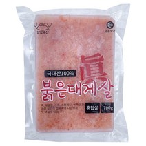 힘찬푸드 붉은대게살 파지 1kg (실중량 700g), 1팩, 1kg(실중량 700g)