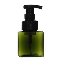 PETG 거품용기 사각 250ml 450ml, 250ml 그린