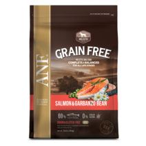 ANF 독 3세대 홀리스틱 그레인프리 미국제조생산 2.72kg 6.8kg 강아지 사료, 연어&병아리콩 6.8kg