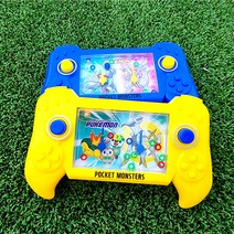 에리트 포켓몬스터 워터 게임기 물게임 링게임 고리걸기 게임 링끼우기 게임기 레트로 추억의 게임 어린이 초등 단체 선물 [엘리빅마켓], 2.포켓몬워터게임기_2종세트(디자인)