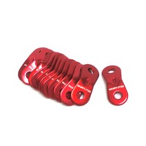 헬로우캠핑 2홀 땅콩 막대스토퍼8cm 3홀삼각스토퍼 텐트 타프, 2홀막대스토퍼6개1세트