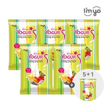 요거에스 프리미엄 요거트 파우더 플레인, 1kg, 6개