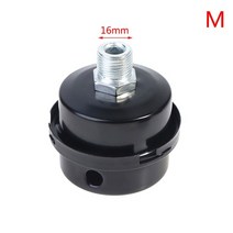 소형콤프레샤 필터 저소음 에어컴프레셔 공기 압축기 부품 금속 공기 압축기 흡입 소음 머플러 소음기 스레드, m