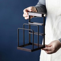 모나코올리브 망고너츠 철제 주방 멀티 정리랙 MG20, 망고너츠 철제 정리랙 MG20 브론즈