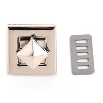 사각뱅뱅이 잠금장식 30MM - 실버, 단품