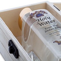 Holy Water From The Jordan River 180ml with Certificate and House Blessing Card, 1