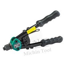 ST 더블 리벳건 양손형 수동 너트 렌치 육각 리베터기, 1개