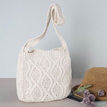 데일리 니트 크로스백 패션 여성가방 잡화 gjtjgjtj*671500482iR, 아이보리 --