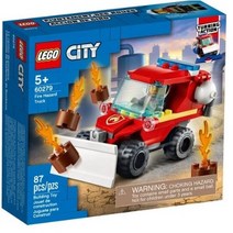 레고 시티 소방 트럭 60279 [정품 국내배송] 2021 레고 신제품 City Fire Hazard Truck, 혼합 색상