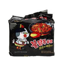 삼양 멀티팩 삼양 불닭볶음면 140g 5입 봉지라면 사무실 회사 직장 학생 간식 식사대용 시원한국물, 단품