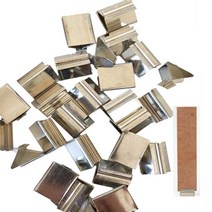 캔들 심지탭 삼각 10개 향초 나무 우드심지탭, 삼각심지탭100개