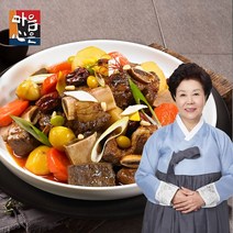 요리연구가 배윤자 푸짐한 소갈비찜 800g x 4팩, 4팩(팩당800g)
