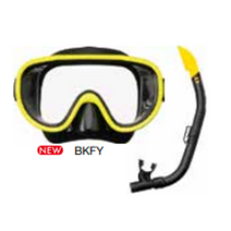 TUSA 리프투어러 성인 마스크 스노클링 세트 RC-1117Q, BKFY