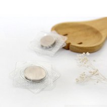 행복바느질 네오디뮴 원형 자석단추 2개 1set, 20mm