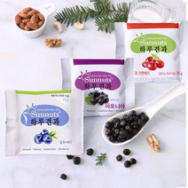 썬넛트 하루견과 베리3종 블루베리 크렌베리 아로니아 25g x 10봉 하루견과류 임산부, 블루베리25gx30봉