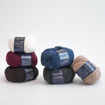 야나 듀베(duve) 메리노울실 메리노울 의류용실 스웨터뜨기 대바늘실추천, 70 그레이