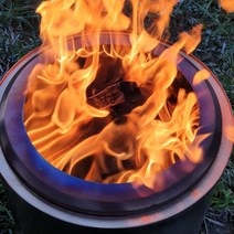 UJU CAMPING 우주캠핑 우드스토브 38 특대형 스토브 솔로 불멍 화로대 대형 이지 로켓 레인저 그리들 연기 해소 남여감성 캠핑 감성캠핑