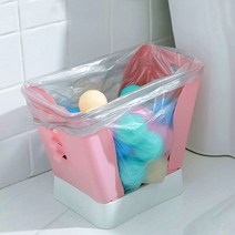 간편 휴지통 확장형 봉투거치대 캠핑 쓰레기봉투 걸이, one color