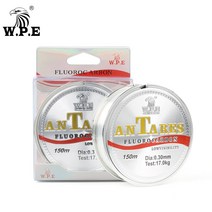 WPE 브랜드 ANTEROS 150m Fluorocarbon 코팅 낚시 라인 잉어 낚시에 대 한 020mm060mm 10kg41kg 탄소 섬유, 050mm+간선