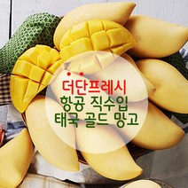 [더단프레시] 항공직수입 태국골드 망고, 7. 태국망고 10-16과 랜덤 5kg