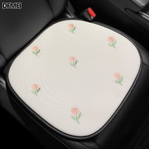DFMEI.car cushion--방석 쿨매트 아이스 시트 쿠션 통풍 싱글 차량용 의자 매트, 면 린넨 앞줄, A0251