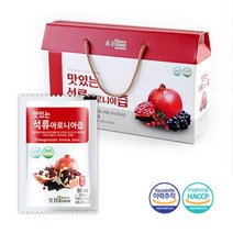 석류 아로니아즙 3박스 총90포, 단품, 단품