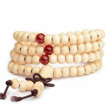 염주 1Pcs 6mm 자연 백단 불교 불상 명상 나무기도 구슬 말라 팔찌 Bangles 여성 남성 쥬얼리 Bijoux, [02] B Beaded Bracelet