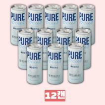 누트로픽랩 퓨어포커스 스마트 디카페인 에너지드링크 누트로픽 L테아닌 (240ml X 12캔), 퓨어포커스 스마트 디카페인 에너지드링크 12캔