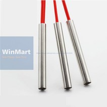 스토브 덕트 히터 벽난로 10x50mm-10x100mm AC 220V 100W -220W 전기 발열체 카트리지 히터, 02 10mmX60mm 100W, 02 10mmX60mm 100W